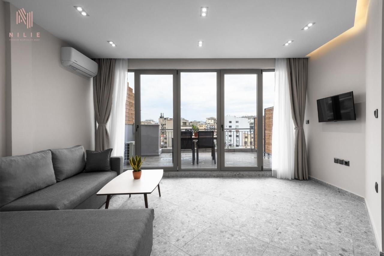 테살로니키 The Skysphere, Nilie Hospitality Mgmt 아파트 외부 사진